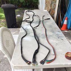 Cables. Tv Stereo. Ect 
