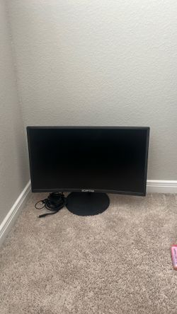 Monitor with cords