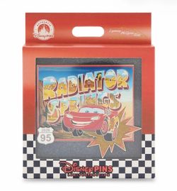 Disney Pins Limited Edition Radiator Springs Lightning McQueen Pin