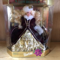 1996 Happy Holidays Barbie Doll “SE”