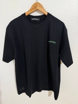 CHROME HEARTS YELLOW CROSSES BLACK T-SHIRT NEW COLLECTION