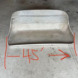 Fiberglass jet boat ribbed  backseat For Interior Easy To Upholster Newly Made Seat