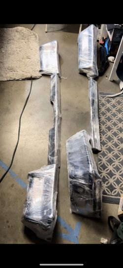 1963 Impala Chromed Front And Rear Bumper