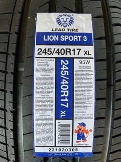 245/40/17 llantas nuevas disponible