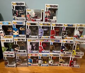 Lot of Funko Pops