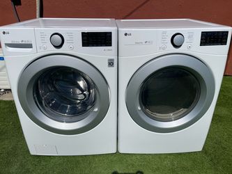 LG Front Load Washer and Dryer Set