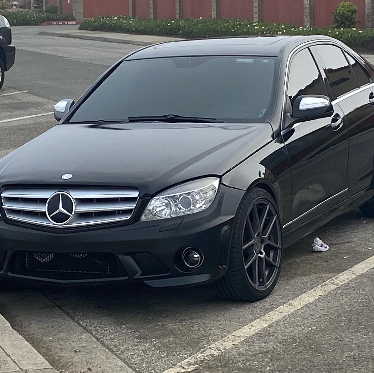 2009 Mercedes Benz C300 with AMG Front end C63