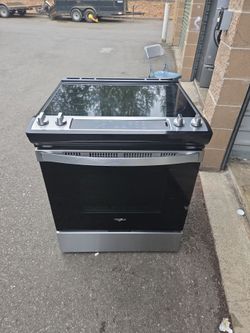 Whirlpool electric range