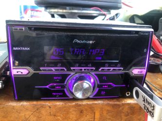 Pioneer double din car stereo Bluetooth usb auxiliary head unit