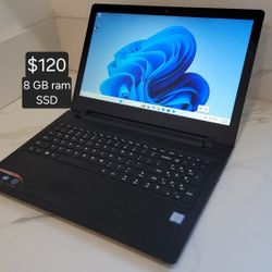 Windows 11 Lenovo ideapad. 8 GB ram. SSD. 👍Delivery Available👍👍Se Habla Español👍