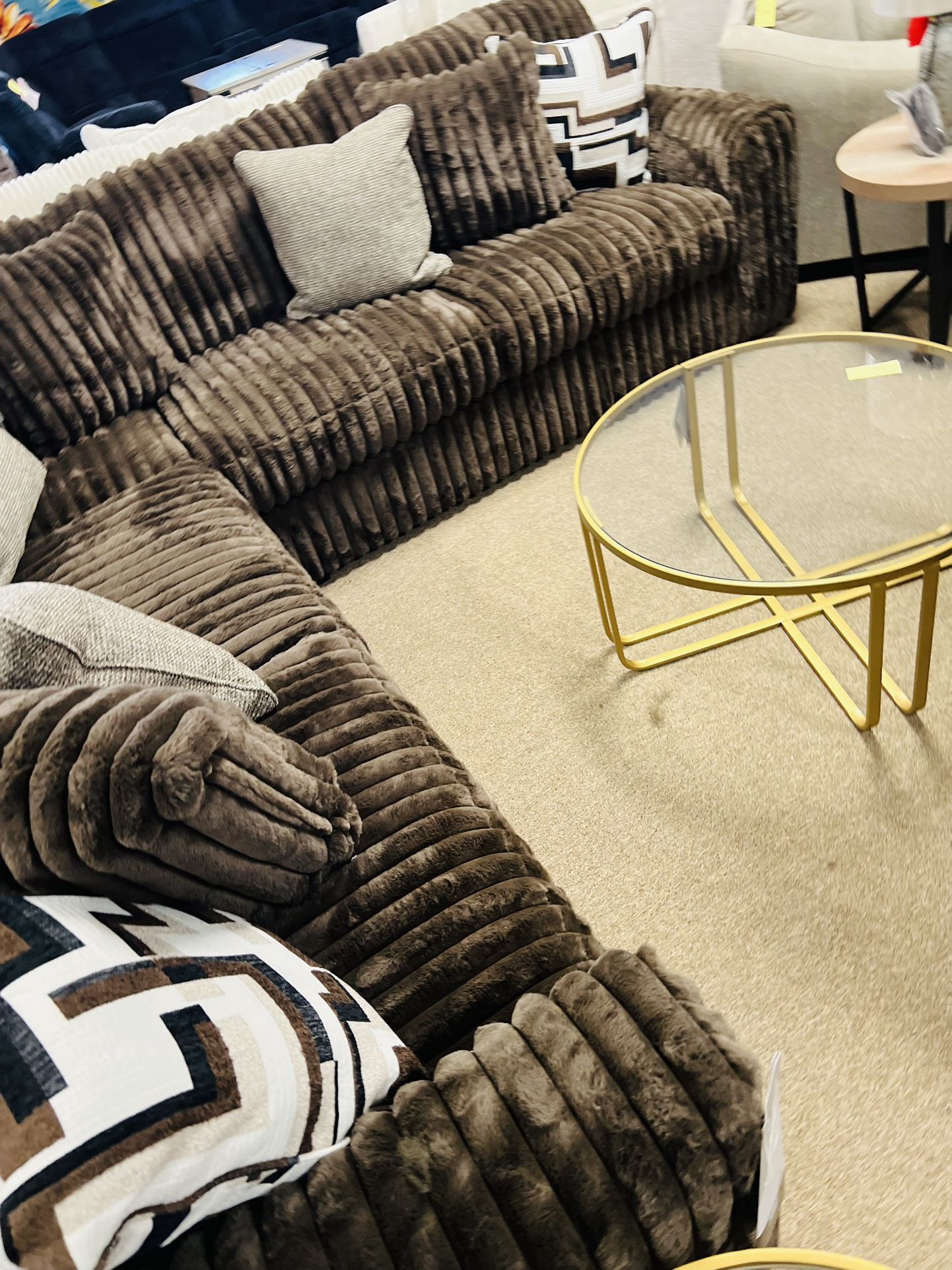 Stunning Stylish Cozy sectional!