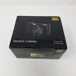 4K Digital Camera for Photography Auto-Focus 4K Camera 

