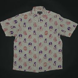 Supreme x Histeric Glamour Blurred Girls Rayon  S/S Shirt