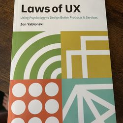 Laws of UX Book 