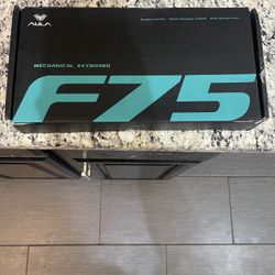 AULA F75 80 Key Mechanical Keyboard Hot-Swap Wireless Keyboard Bluetooth