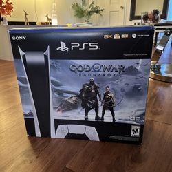 PS5 Console 825GB  (Digital Edition) with God of War Ragnarök Bundle