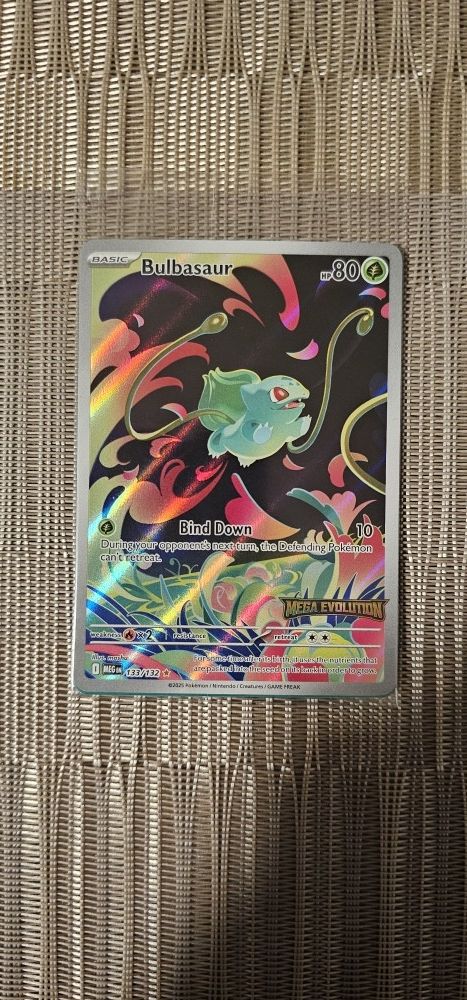 Bulbasaur STAMPED Mega Evolutions- SEALED