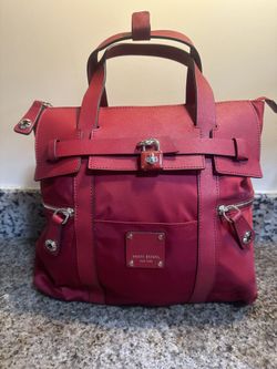 Henri Bendel Red Large Jet Setter Bag