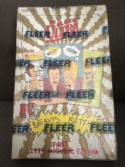 1994 Fleer Ultra Beavis And Butthead Sealed Box / Promo