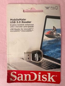 SanDisk MobileMate USB 3.0 microSD Card Reader