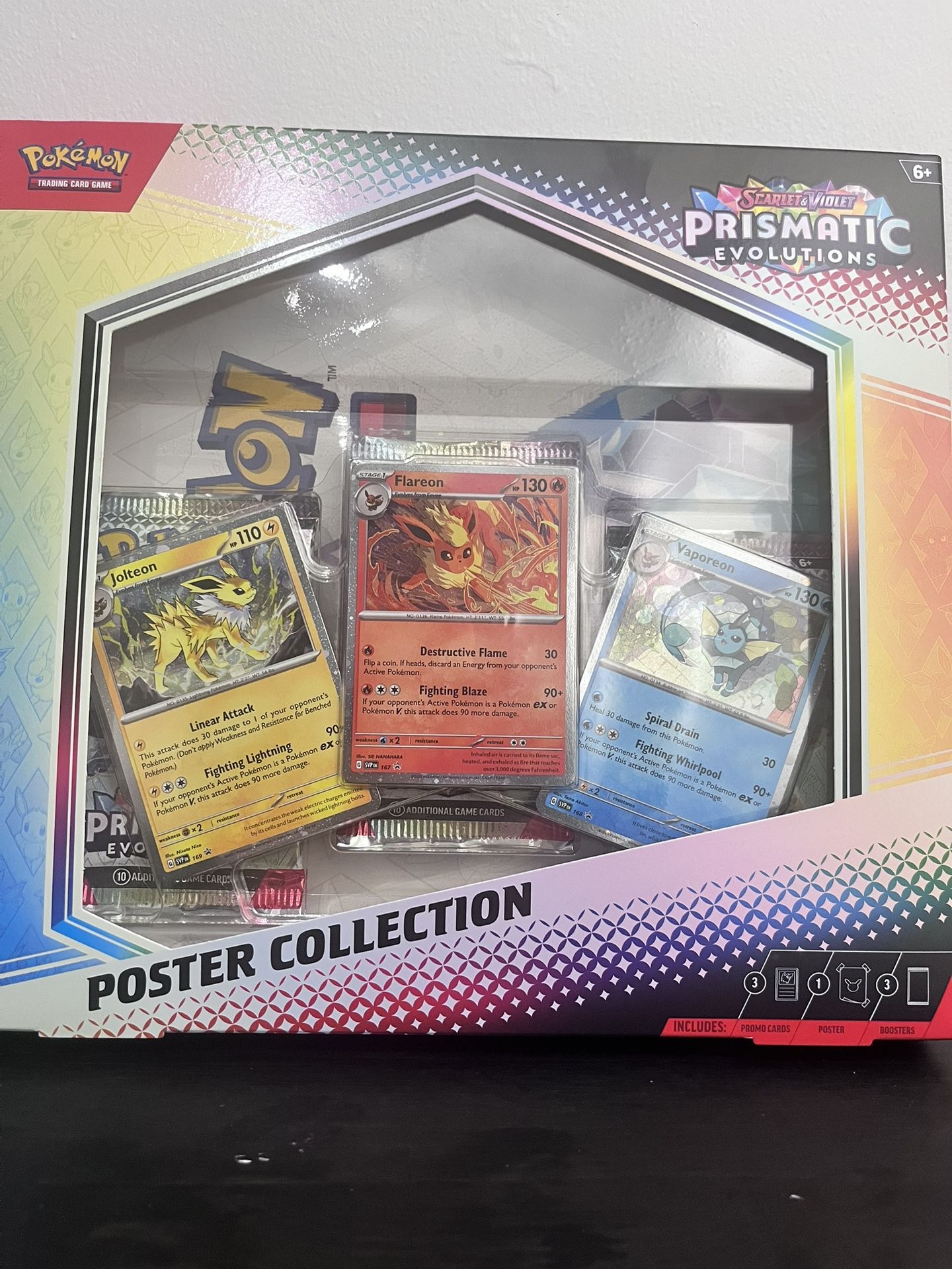 Pokemon Prismatic Evolutions Poster Collection