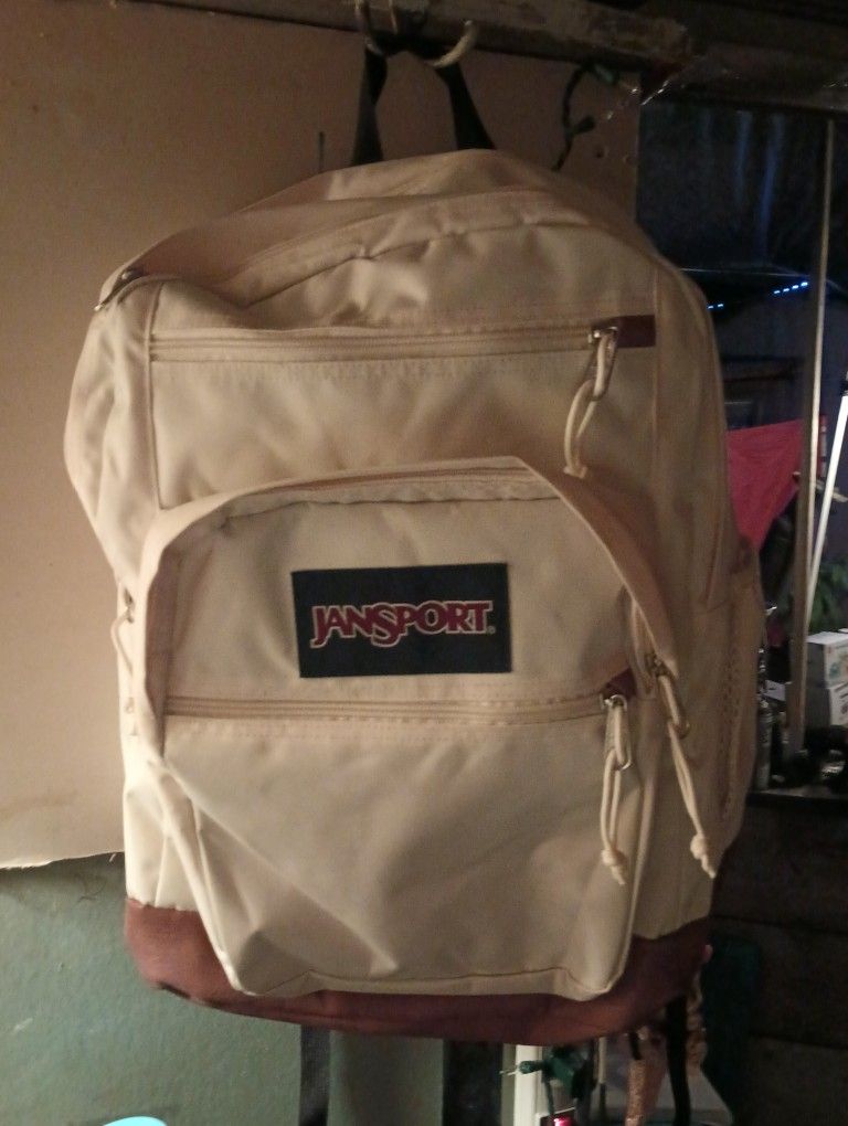 JanSport Backpack Off-white Brand New