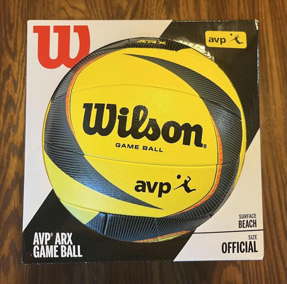Wilson AVP ARX Beach Game Volleyball - Brand New In Box