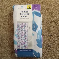 New fabric shower curtain $5.00