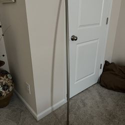 72” Dual Mount Curved Steel Shower Curtain Tension Rod