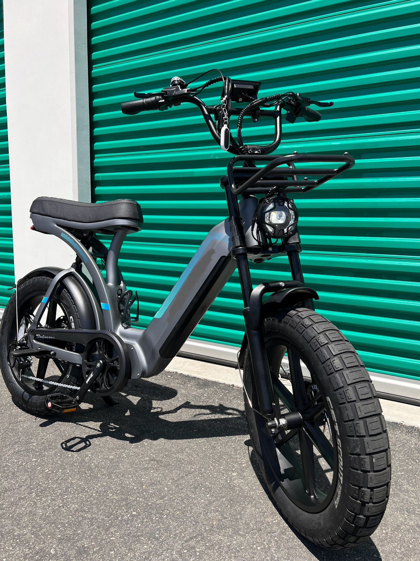 ✅ New- 1000W Motor Powerful Step Through Electric Ebike, 20ah, 30mph, Front Rack, USB