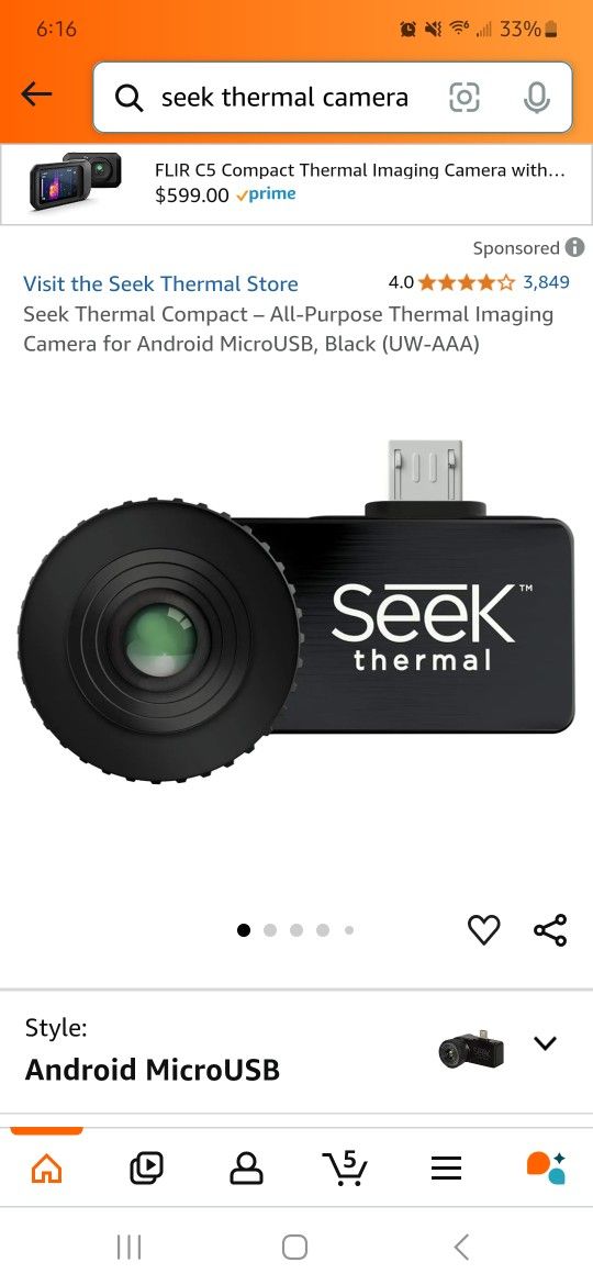Seek Thermal Camera