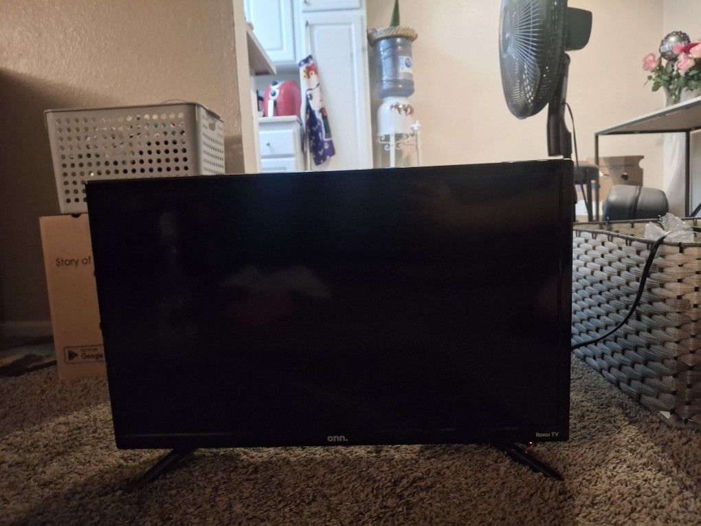 13"×22" Onn-Roku TV