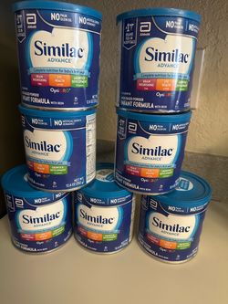 7 brand new cans 12.4 oz Similac