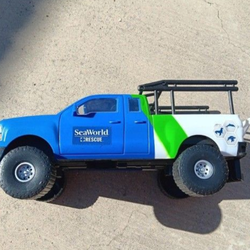 Sea World Rare Toy Rescue Mobile Rescue Unit Truck Nice!