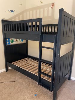 Pottery Barn Twin Bunk Bed