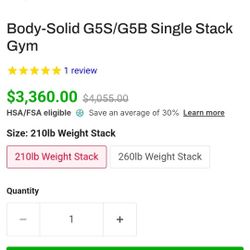 Body Solid Home Gym G5S