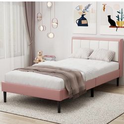 Twin Bed With Mattress 