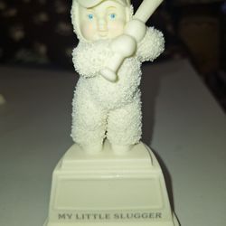 Department 56 Snowbabies Personalize My Little Slugger Figurine A61F046
