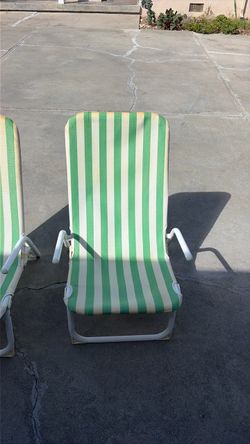 Old school Beach chairs