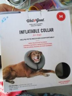 Brand new inflatable dog collar