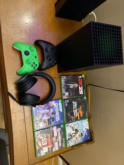 Xbox Series X Bundle with Controllers, Headset & Games