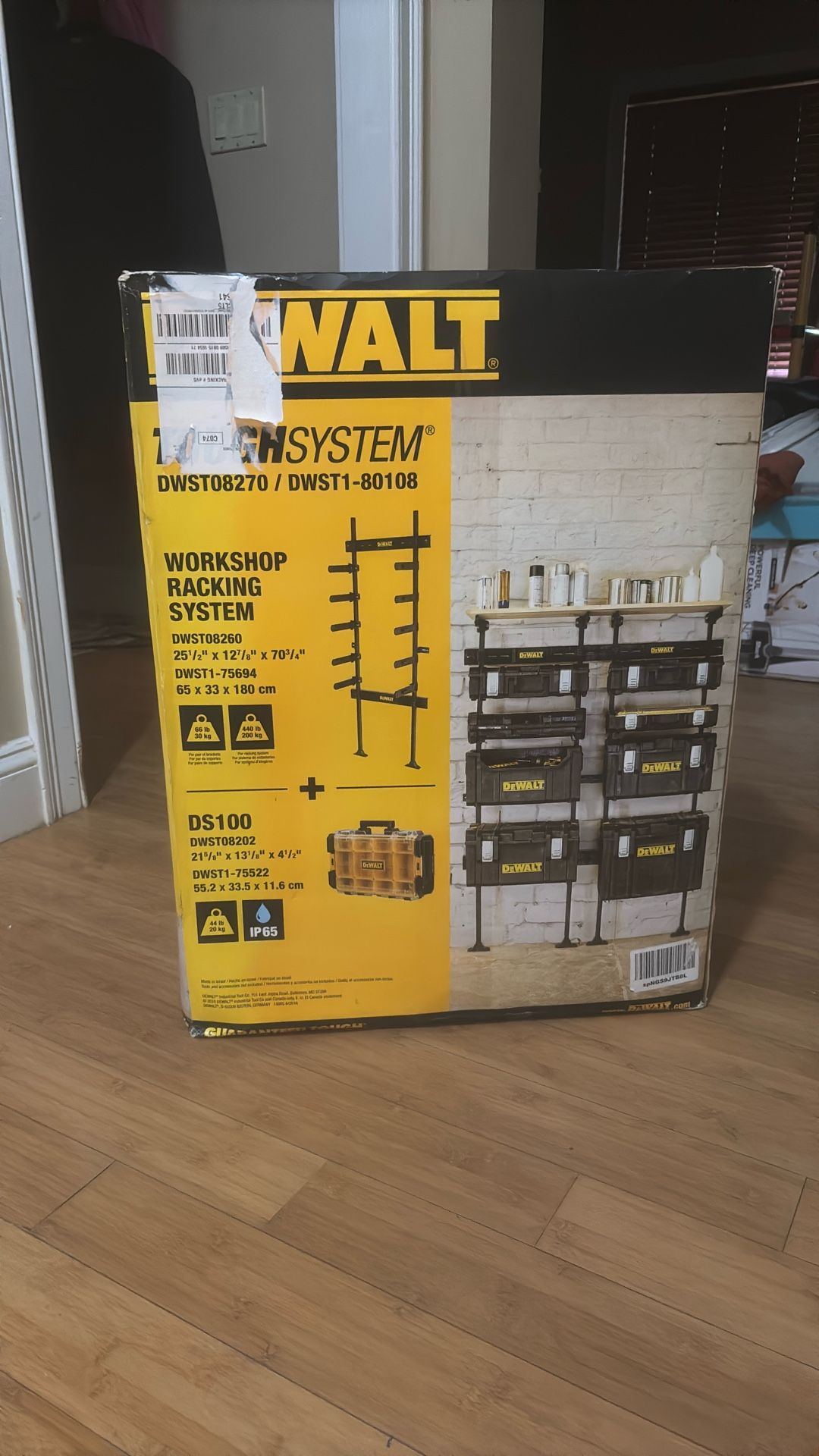 Dewalt ToughSystem Workshop Racking System *NEW IN BOX*