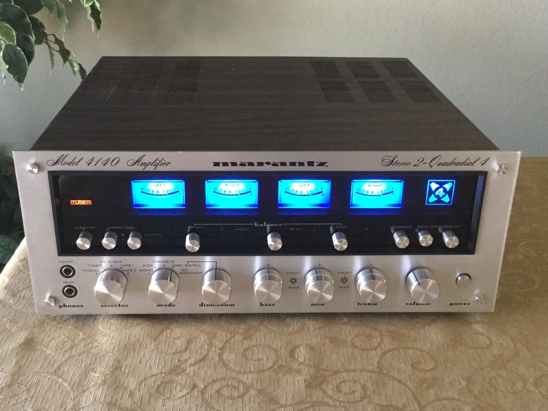 Marantz 4140 Amplifier Stereo & Quad 4