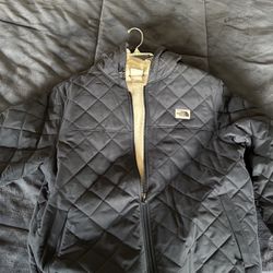 Men’s North Face Quilted Hooded Jacket