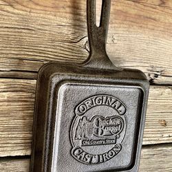 Lodge Cast Iron 5.5 Square Skillet - Cracker Barrel