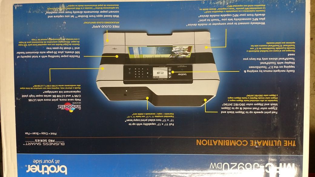 Brother MFC - j6920dw all-in-one inkjet printer
