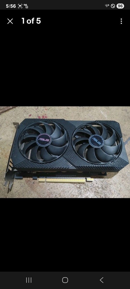 ASUS Dual NVIDIA GeForce RTX 3060 V2 OC Edition 12GB GDDR6 Gaming Graphics Card