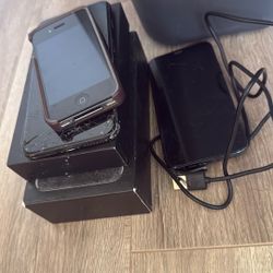 3 Used working unlocked iPhones