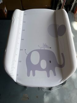 Baby Changing Mat with Elephant Print