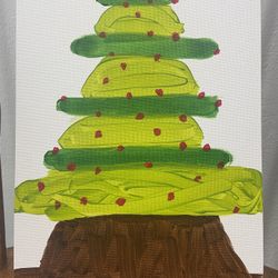 Christmas Tree painting